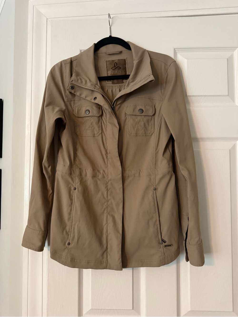 Prana Hallie Khaki colored Women’s Small Utility Jacket